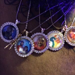 Photo necklaces
